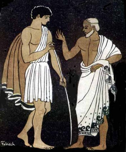 Telémaco e Méntor