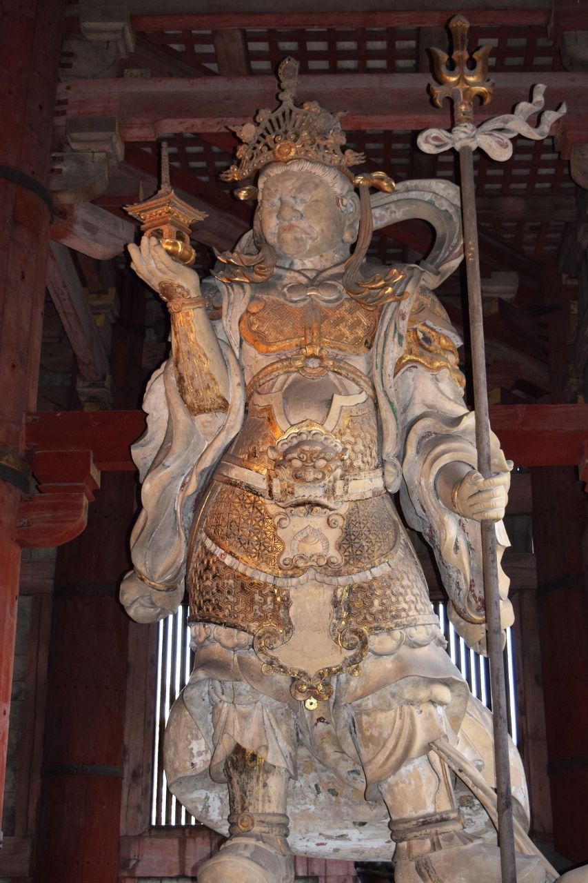 Bishamonten ou deus da guerra