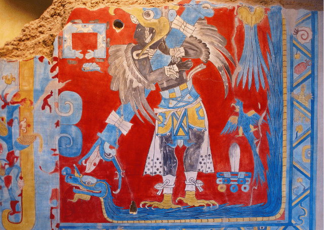 Imagen de Xolotl, deus azteca do rayo