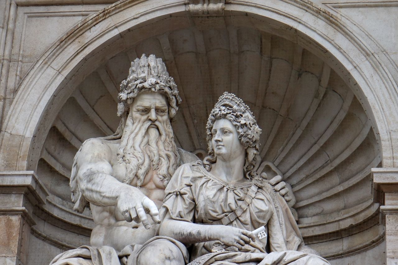 Estatua de Poseidon