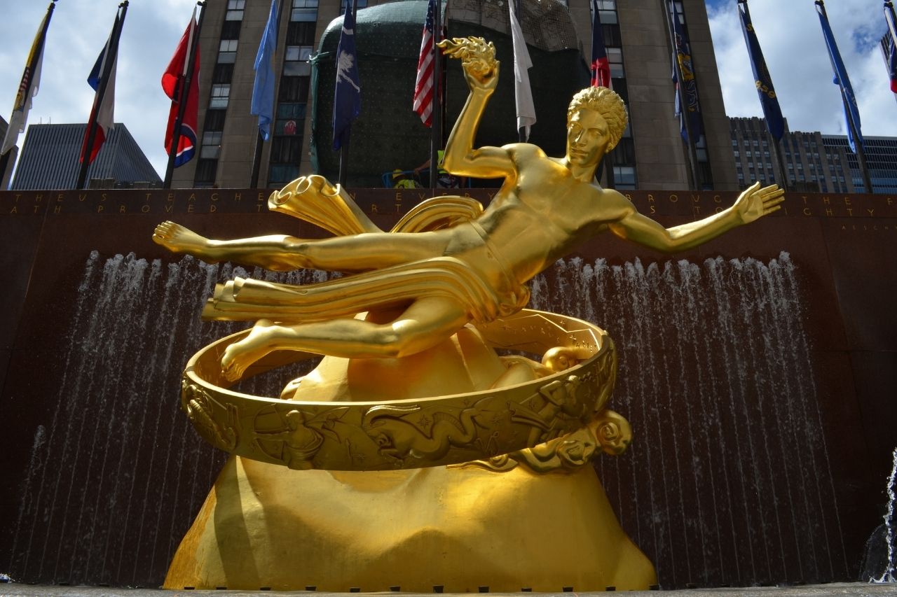 Estatua de Prometeo en Nueva York