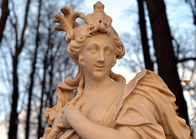 Estatua da deusa romana Ceres