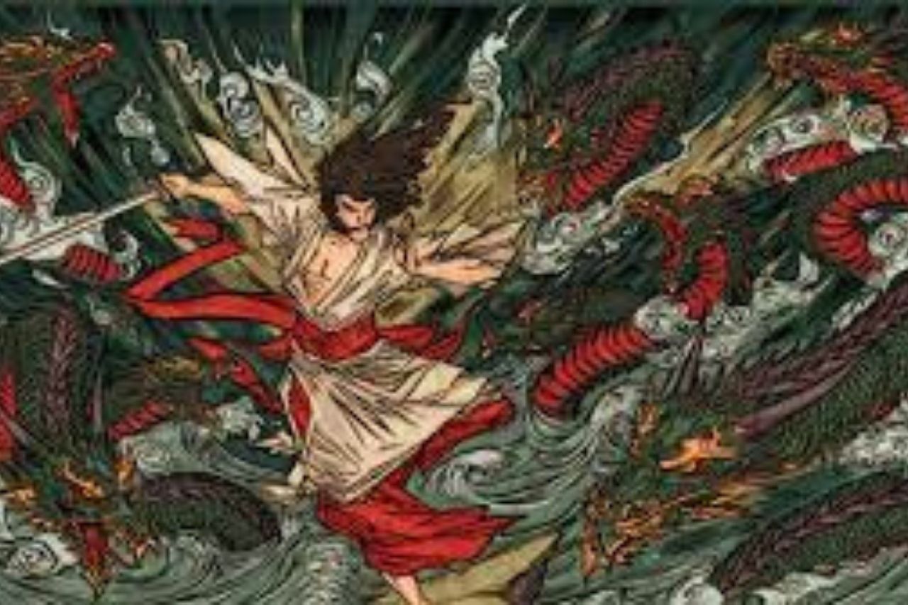 Susanoo, deus japonés das tormentas