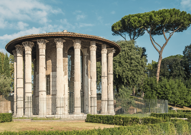 Templo da deusa romana Vesta