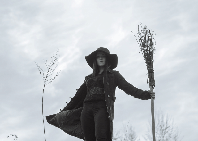 Mujer como Cailleach