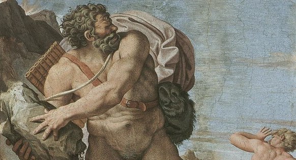Cíclope Polifemo por Annibale Carracci