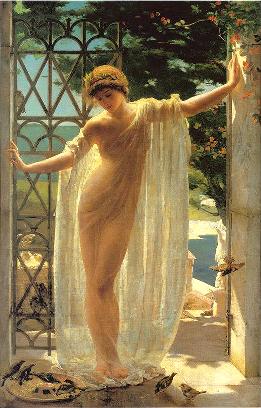 Lesbia, por John Reinhard Weguelin