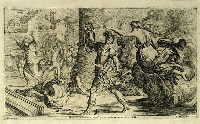 Ilustración de Creusa da mitologia griega