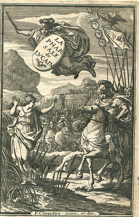 Ilustración da Farsalia de Lucano