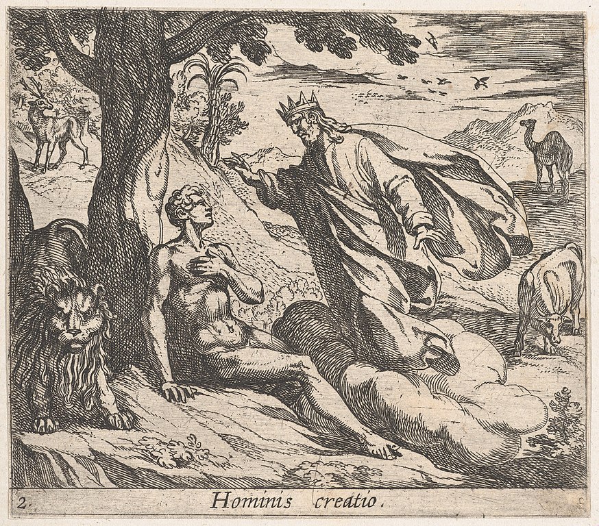 La Creación do Hombre das Metamorfosis de Ovidio