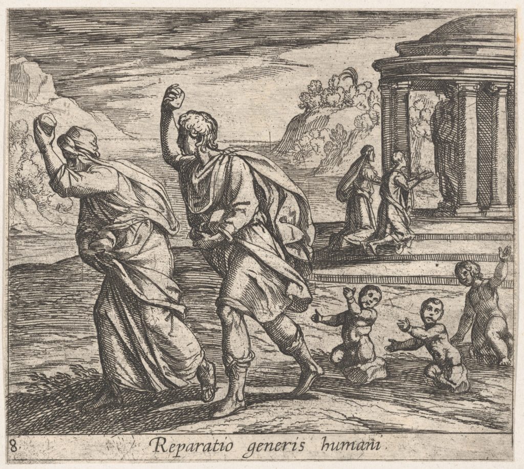 El Renacimiento da Humanidad das Metamorfosis de Ovidio
