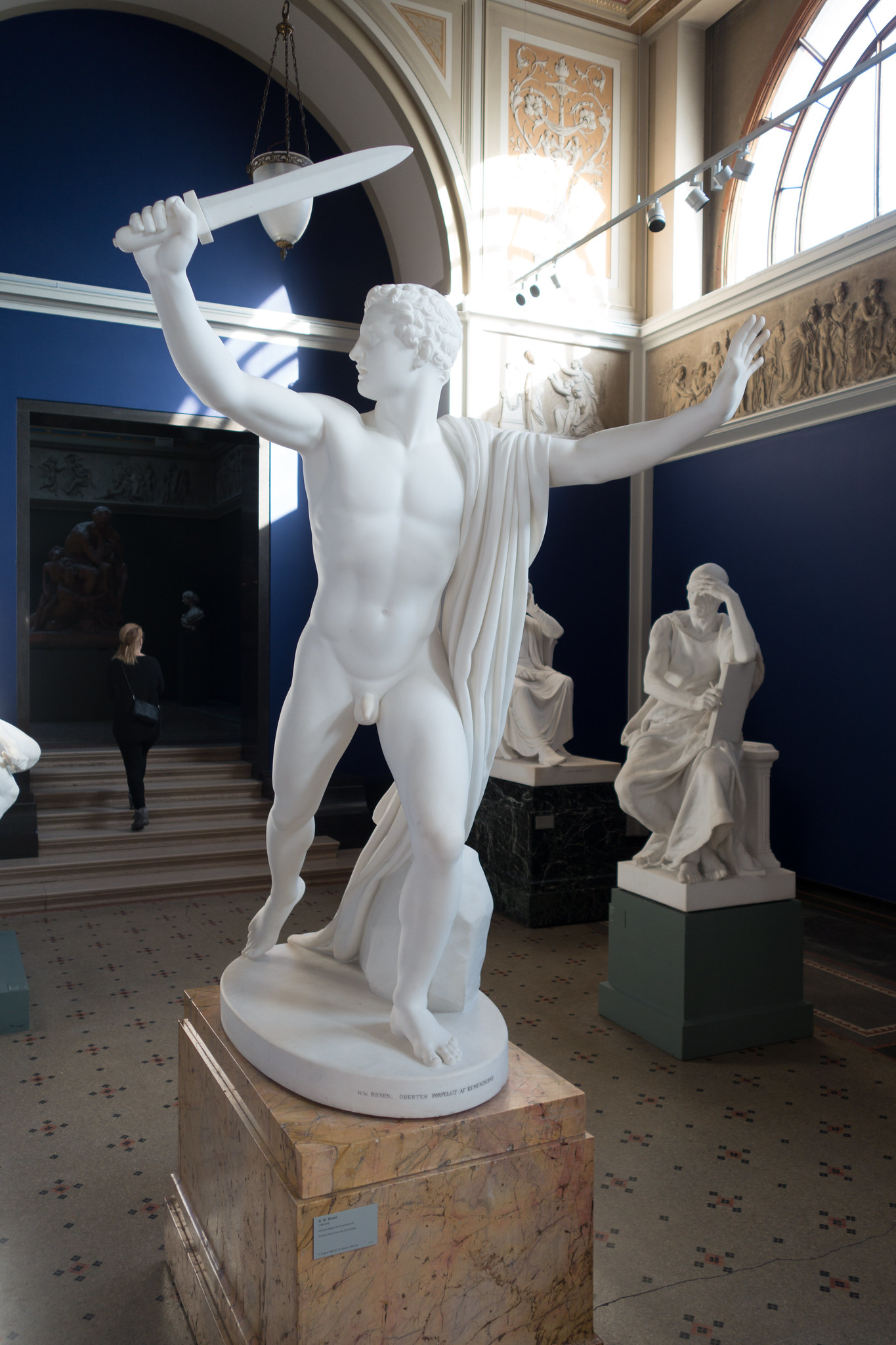 Orestes huyendo