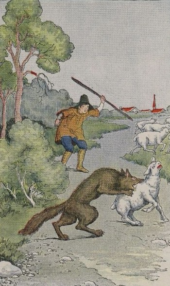 el niño que gritó al lobo