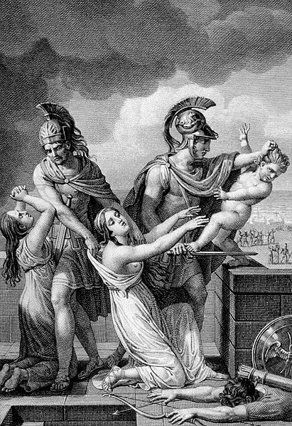 Ilustración de Las Troyanas