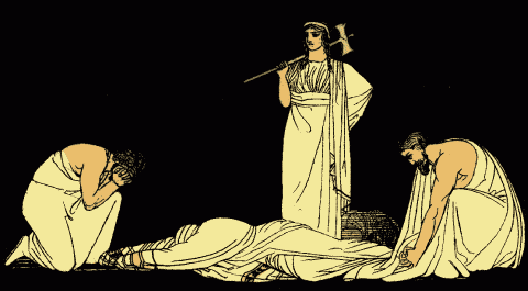 El asesinato de Agamenón
