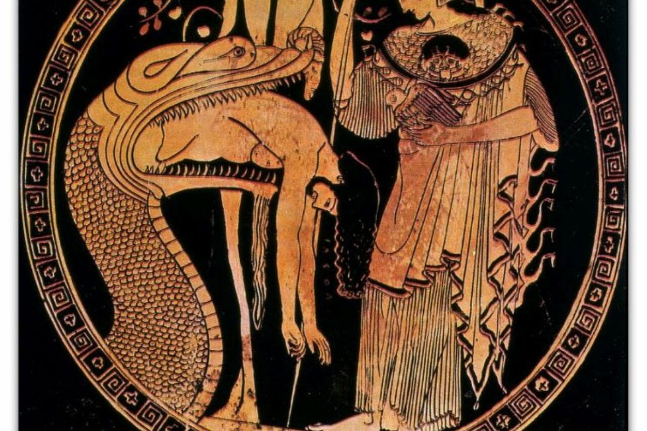 Campe: a dragona guardiã do Tártaro