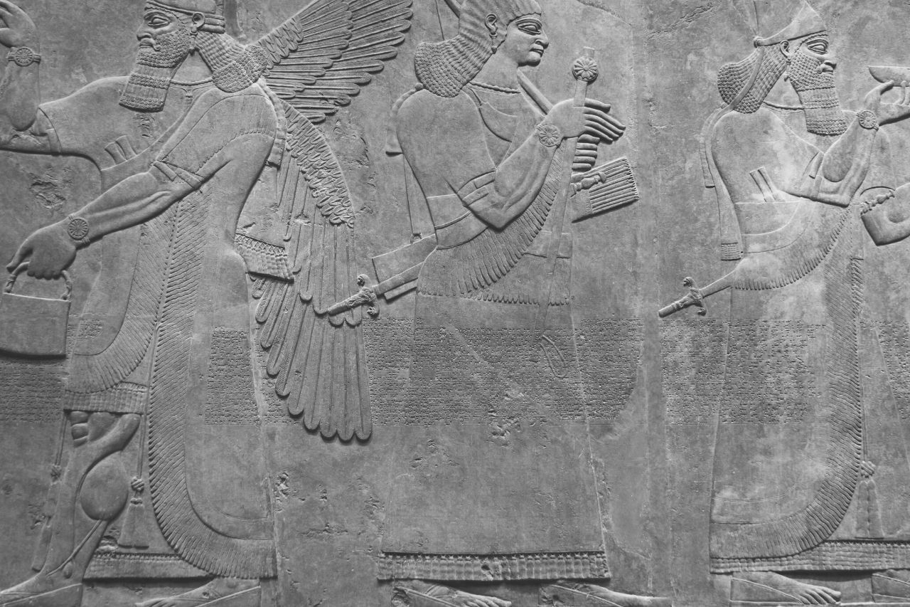 Soldados mesopotâmicos antigos