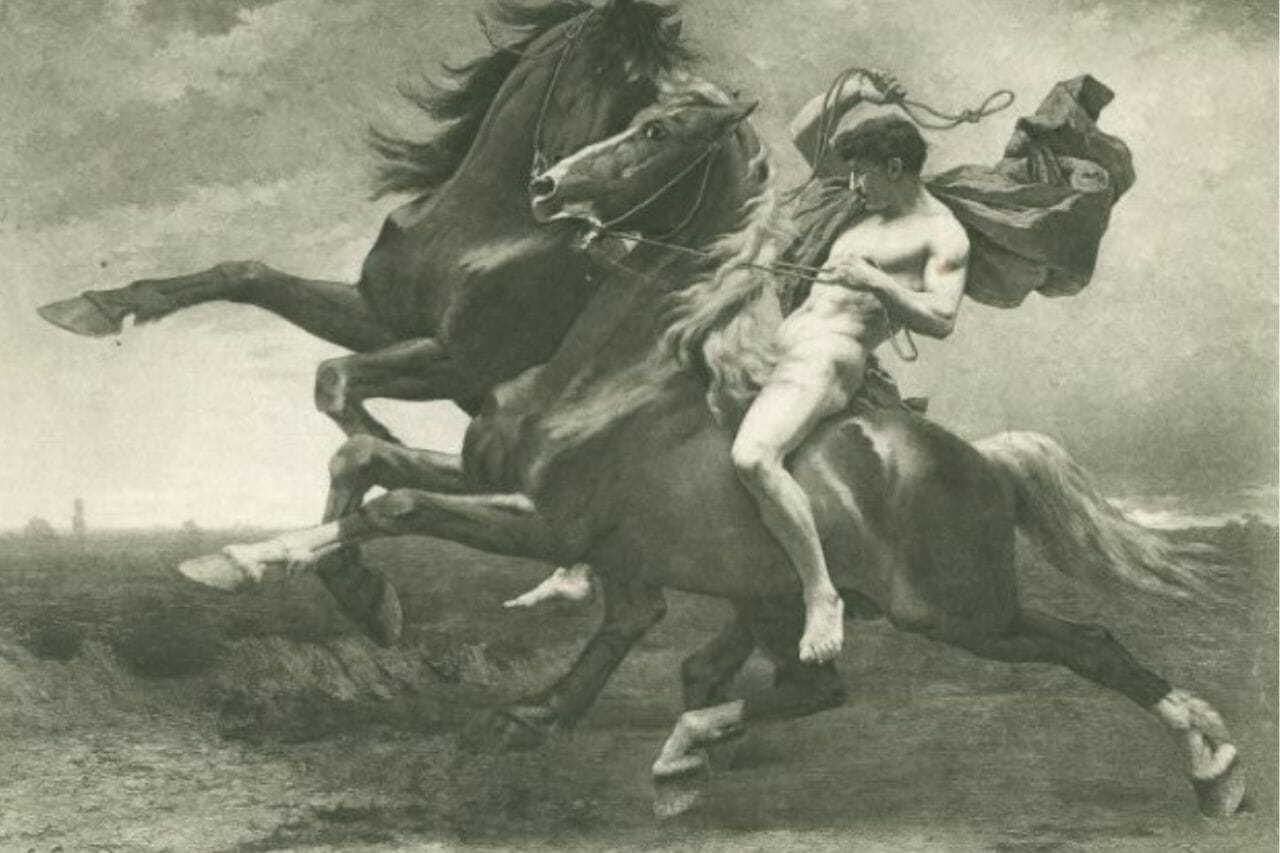 Automedonte: o cocheiro com dois cavalos imortais