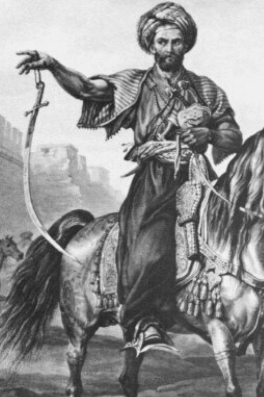 Baibars a cavalo