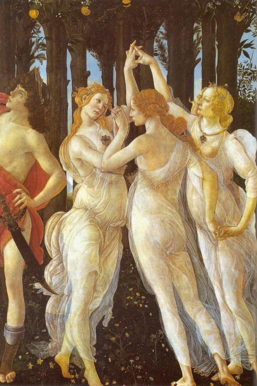 Cárites: as deusas da beleza, do fascínio, da criatividade e da fertilidade