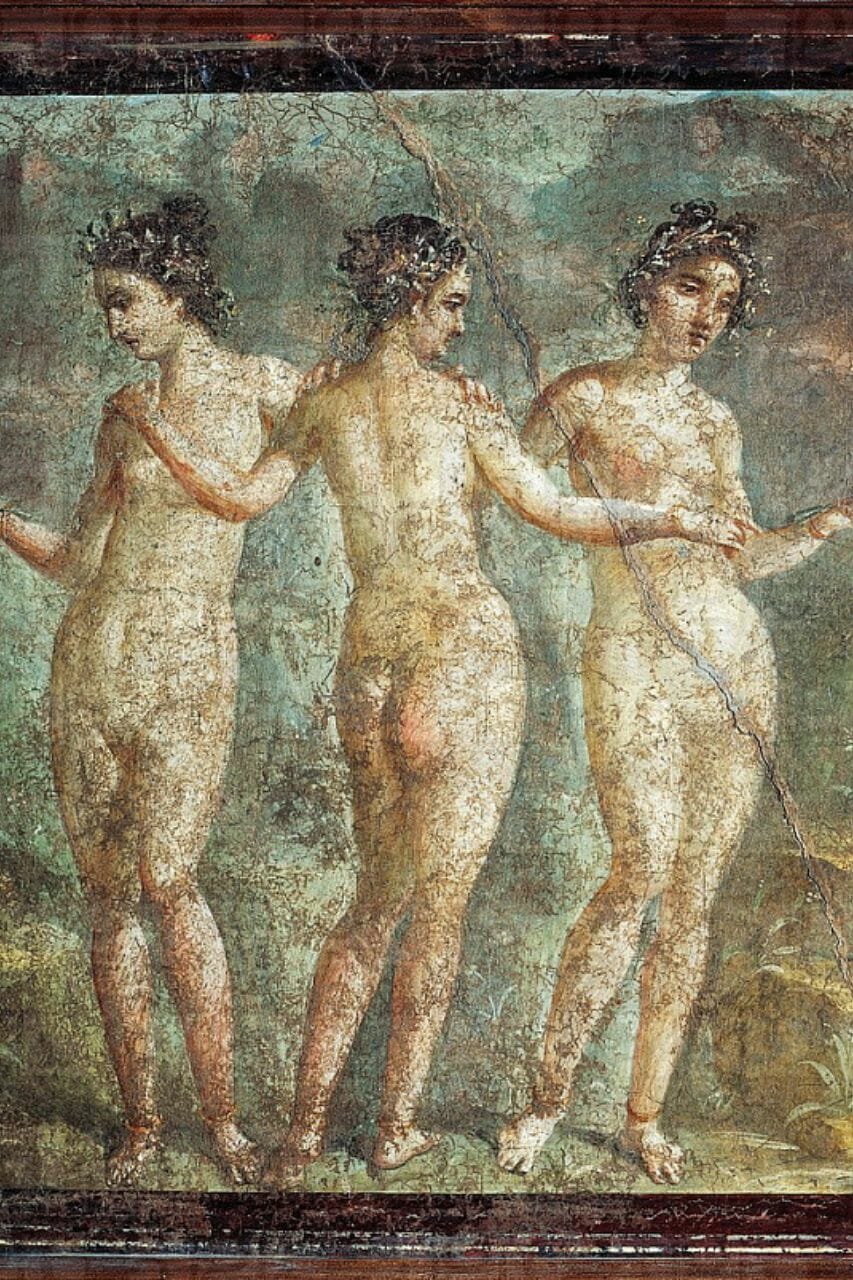 As Cárites - quem eram na mitologia grega