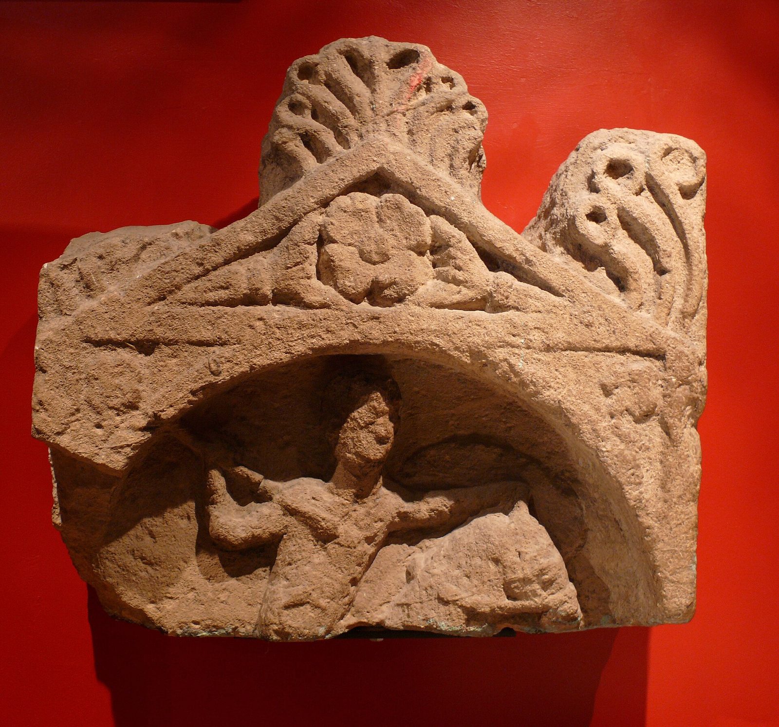 Museu das Termas Romanas, Lápide de um cavaleiro
