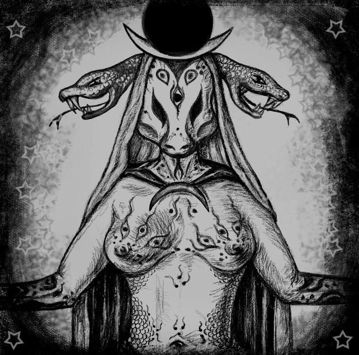 Ilustração de Heqet Hécate