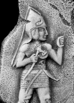 Figura de guerreiro hitita