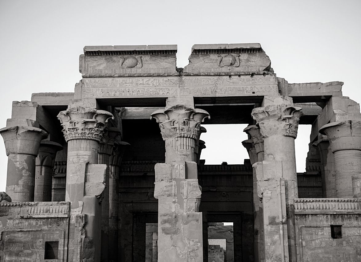 Templo egípcio antigo de Kom Ombo