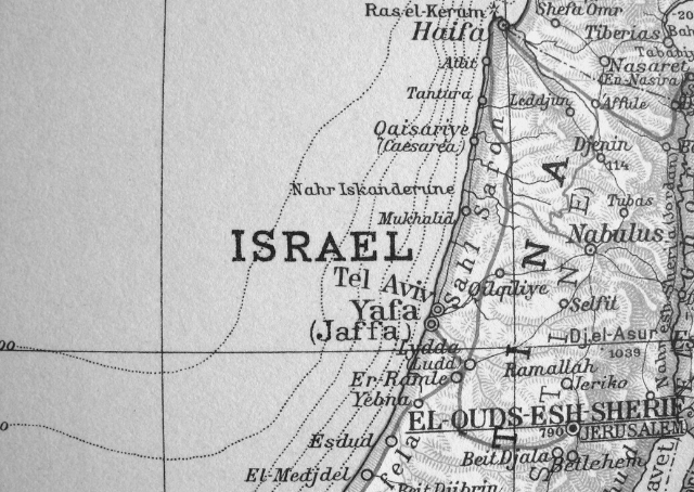 Mapa de Israel