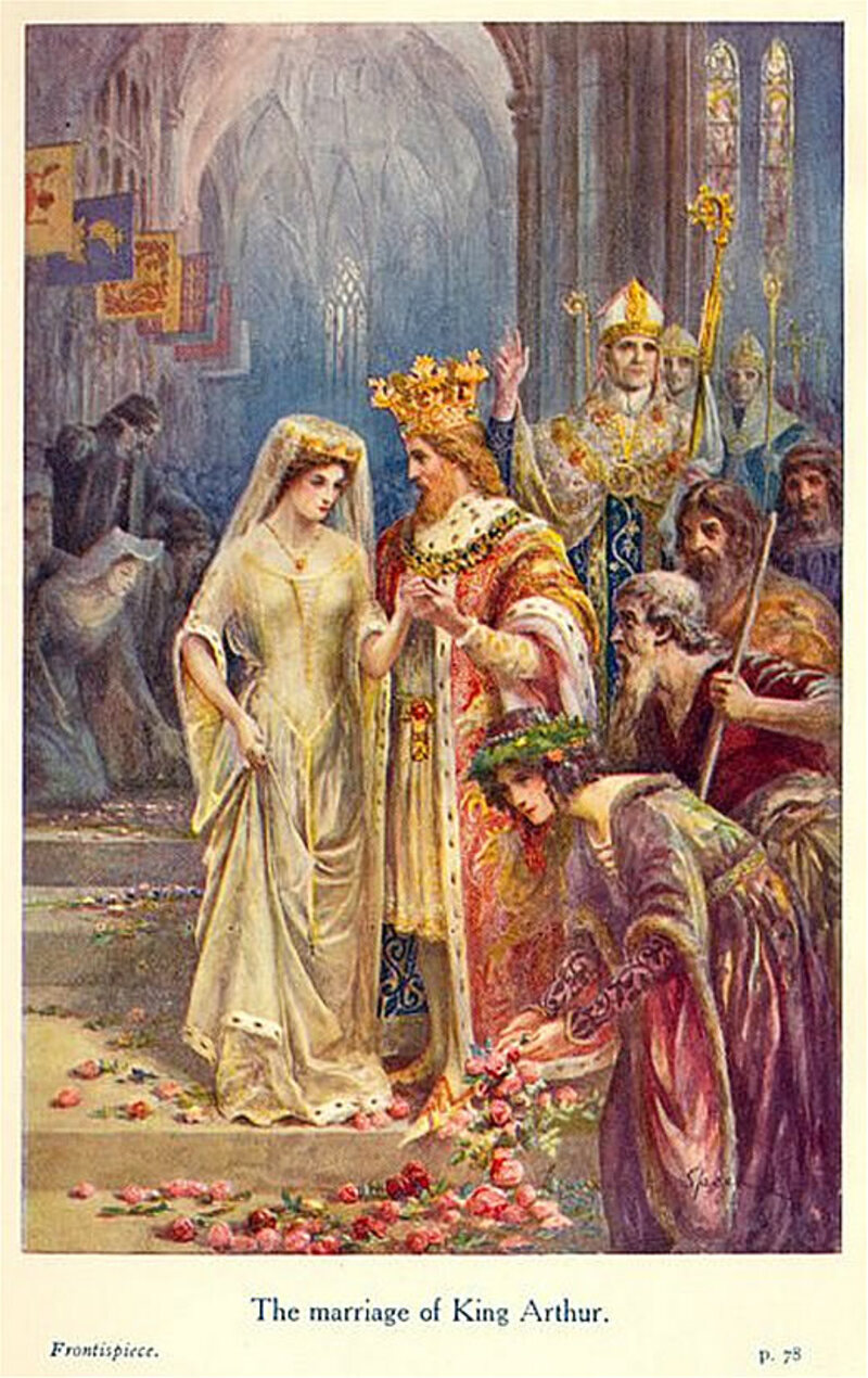 O casamento do rei Artur, Lancelot Speed, 1912