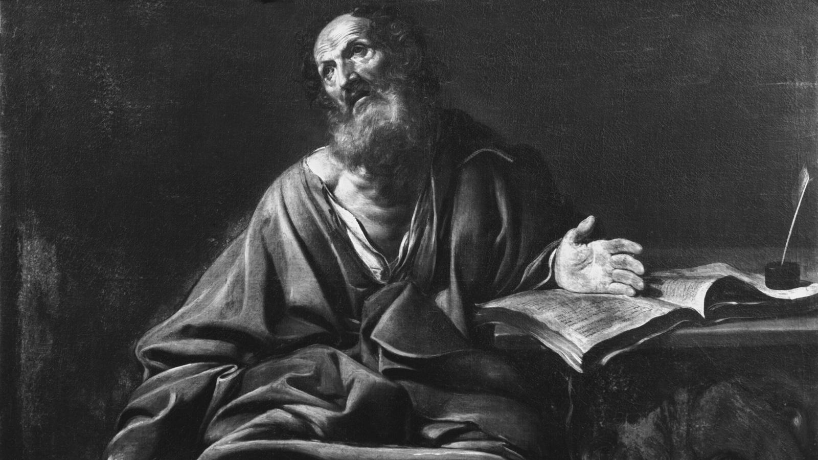 Pintura de Marcos o evangelista