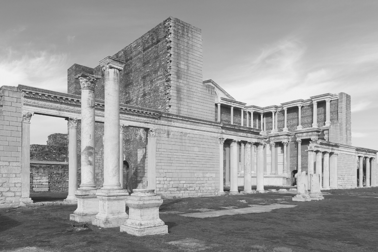 Ruínas do templo lídio