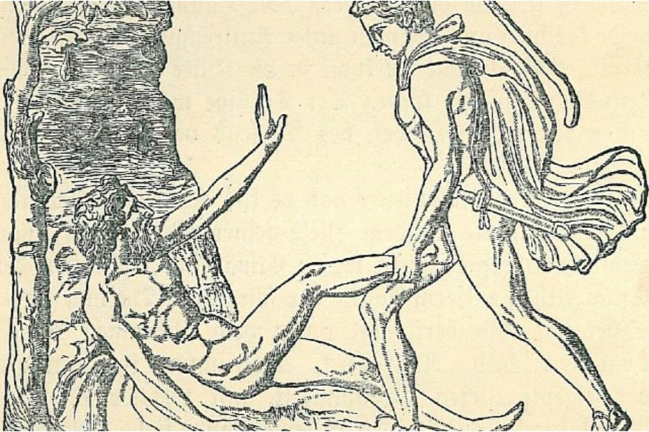 Scíron na mitologia grega