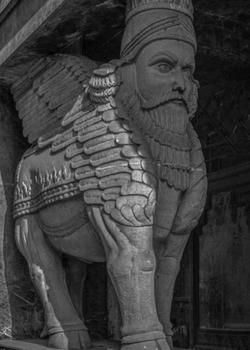 Escultura de Lamassu