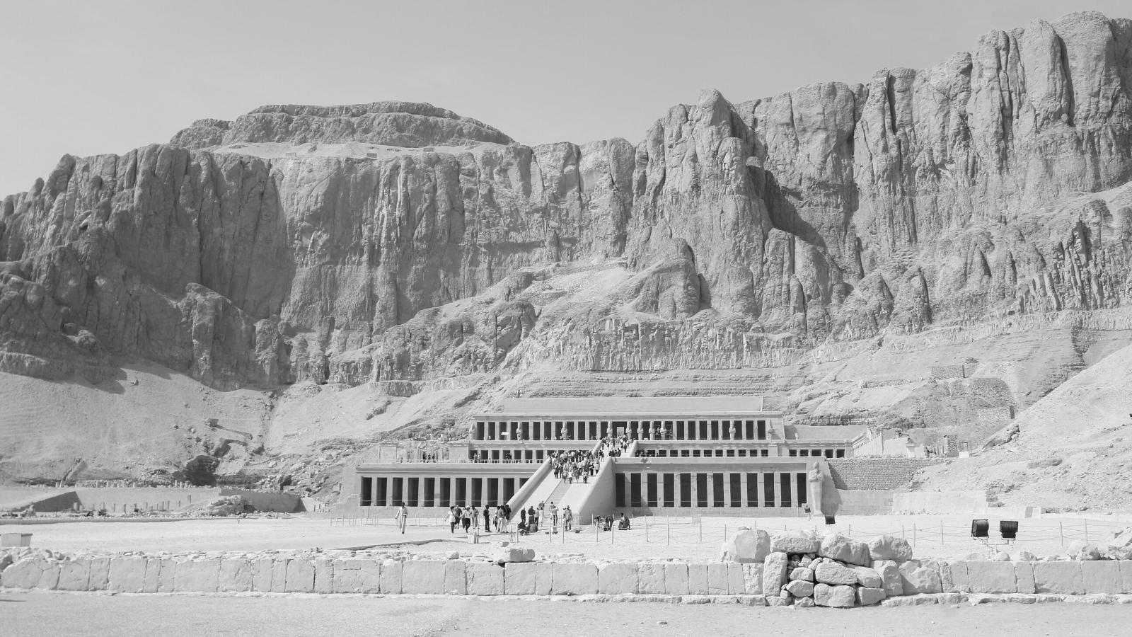 Templo em Tebas Egipto