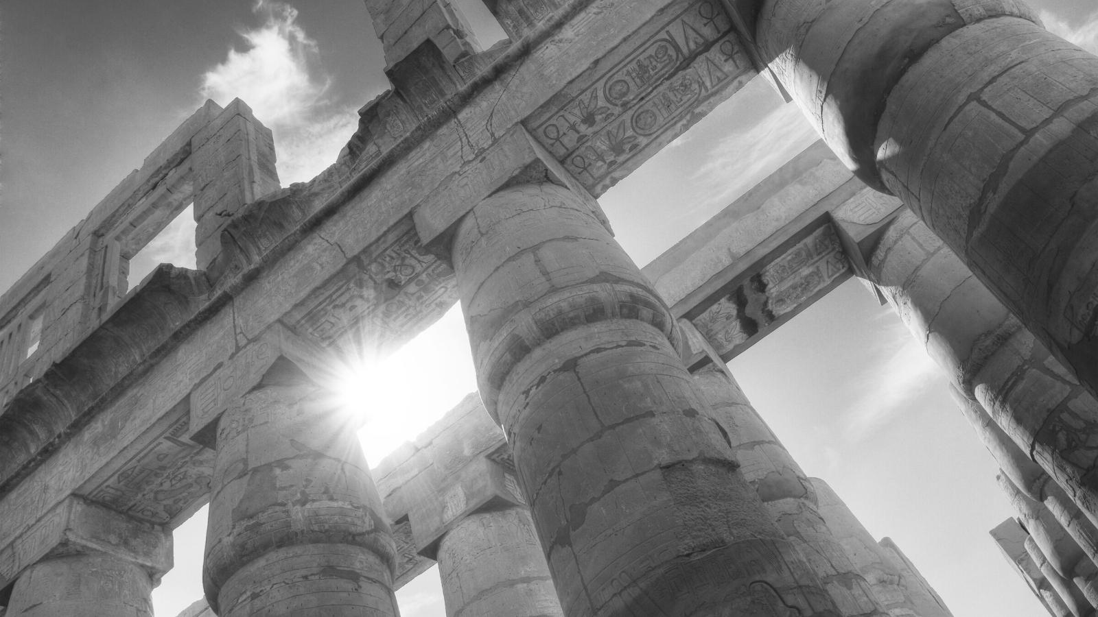 Templo de Karnak antiga Tebas Egipto