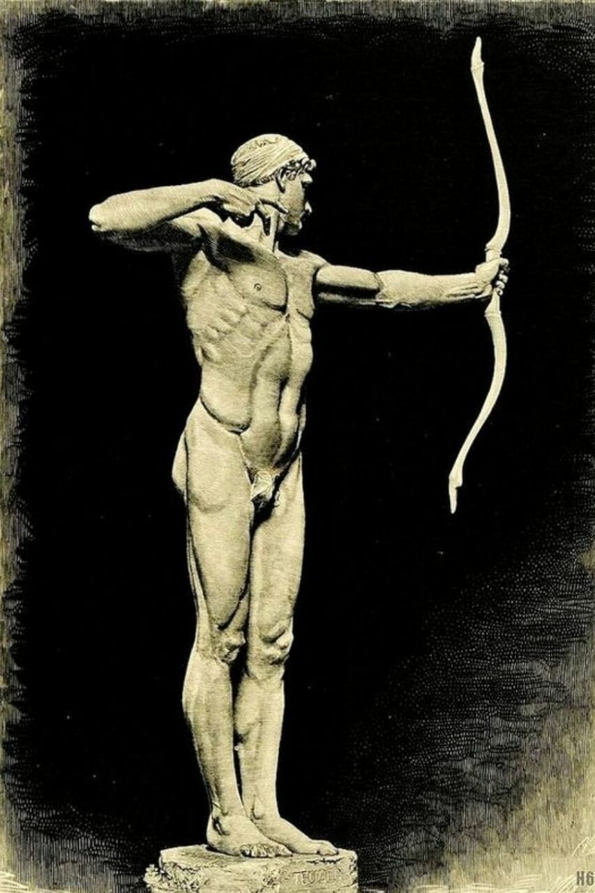 Teucro o guerreiro — o herói grego com o arco na mitologia