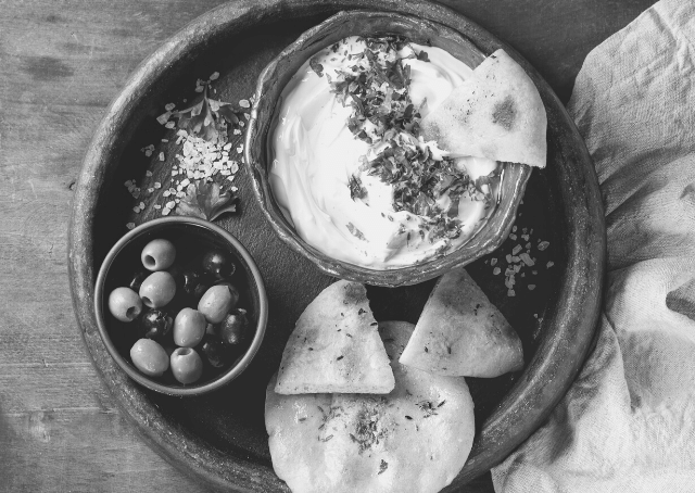 Comida tradicional libanesa