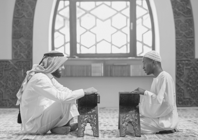 Dois seguidores do wahhabismo