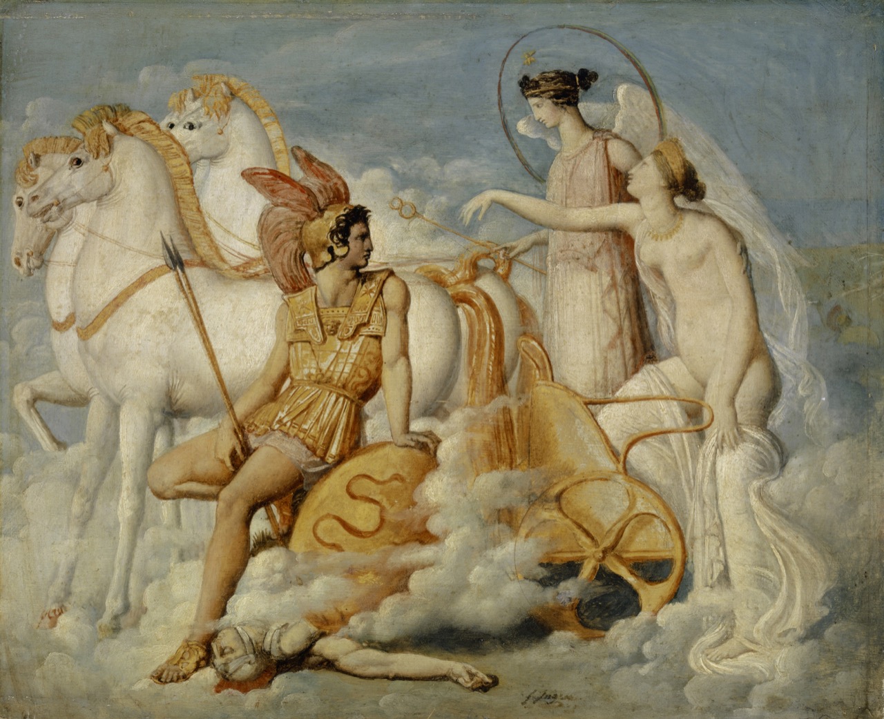 Vénus ferida por Diomedes