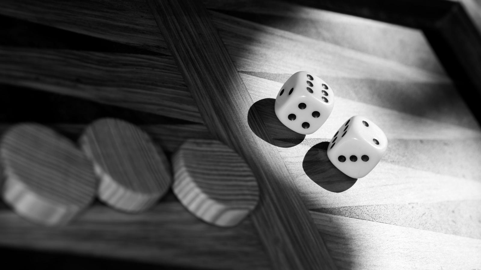Backgammon de madeira