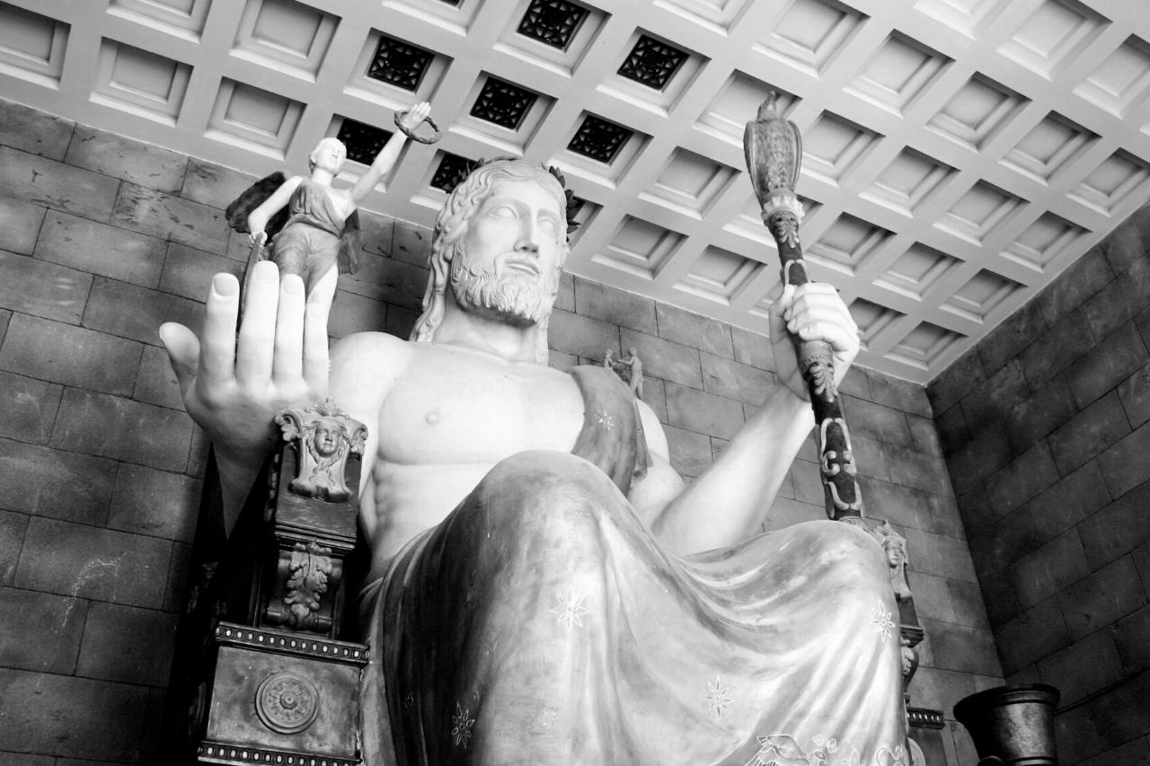Zeus como governante primário na idade da Prata